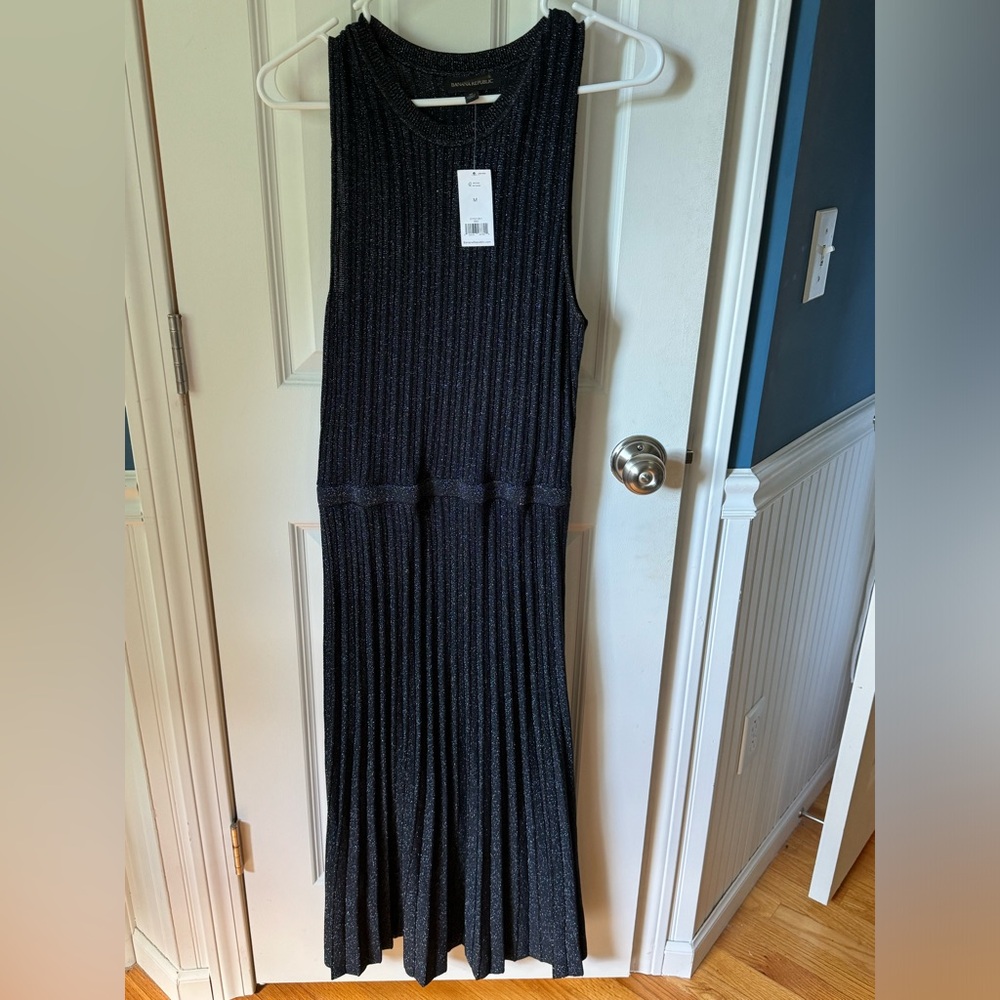 Beautiful NWT Banana Republic dress.  Sparkling midnight blue.